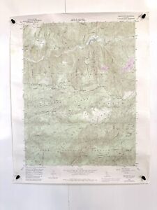 USGS Topo Map 7.5 Min Vintage : Washington, CA 1979 Used BEAUTIFUL Rare Gem