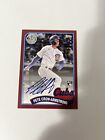 New Listing2024 Topps Series 1 PETE CROW-ARMSTRONG RC Auto Rookie /25 Red 1989 Chicago Cubs