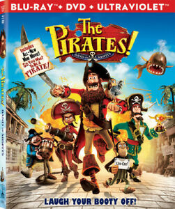 The Pirates! Band of Misfits (Two-Disc Blu-ray/DVD Combo), DVD Widescreen, Subti