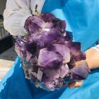 4020G Natural Amethyst Cluster Purple Quartz Crystal Rare Mineral Specimen