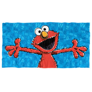 Sesame Street Elmo Character Officially Licensed Beach Towel 30