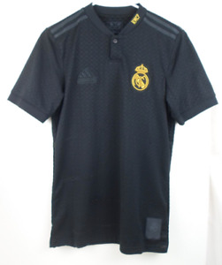 adidas Real Madrid LFSTLR Lifestyler Mens Third Shirt 23/24 - Black - Small