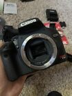 Canon EOS Rebel T1i / EOS 500D 15.1MP Digital SLR Camera - Black with EXTRAS