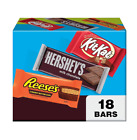 Hershey's, Kit Kat® And Reese's Assorted Milk Chocolate Candy, 27.3 oz, 18 Count