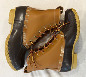VINTAGE LL Bean Hunting Duck Bean Boots 8 inch Women’s Size 7 Brown New no Box