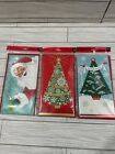 20 Hallmark Money & Gift Card Holders Vintage Santa Claus Christmas Trees NEW
