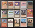 Vintage MTG Magic: The Gathering card lot (15)Cards # 610