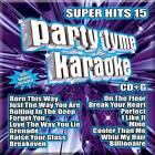 Party Tyme Karaoke: Super Hits 15 (CD+G) - Audio CD - VERY GOOD