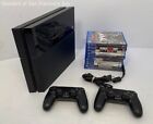 Play Station PS4 Model CUH-1001A Video Game Console 408GB-HDD 10-Games Included
