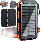 New Listing2024 Super 10000000mAh USB Portable Charger Solar Power Bank for Cell Phone