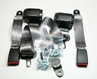 2 NEW rear Agate Grey BMW 2002 2002TII TRW / REPA SEAT BELTS , MADE IN GERMANY (For: BMW 2002tii)