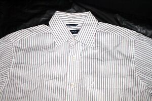 Nautica Mens Long Sleeve Button Front Shirt Size Small