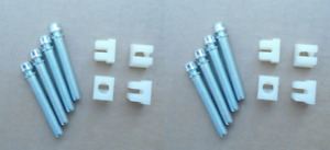 8 NOS HEAD LIGHT ADJUSTER NUTS & SCREWS! 1961-70'S FORD CAR & TRUCK MERCURY ETC (For: More than one vehicle)