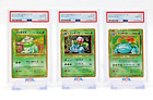 PSA 10 Pokemon Card Classic Venusaur 003/032 Holo Ivysaur Bulbasaur Set Japanese