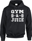 Gym & Juice Song Lyric Parody Workout Pun Funny Gym Joke Humor Mens Hoodie