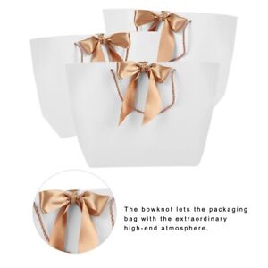 New Listing10pcs Lot Paper Bags Handle For Clothes Shopping Packaging Food(21*7*15cm) HR6