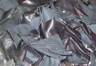 Reed Leather Scraps from Garment Leather Cutting -1 Pound -Mostly Black Color