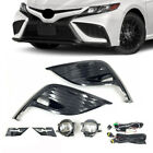 Clear LED Fog Light Kit For 2021-2022 Toyota Camry XSE SE With Bezel Switch (For: 2021 Toyota Camry)