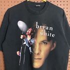 Vintage Country Music T-shirt Large Mens 90s Bryan White 1997 Tour Band Tee