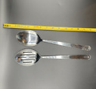 New ListingWOLFGANG PUCK Cafe Collection Slotted And Regular Serving Spoon Set Of Two