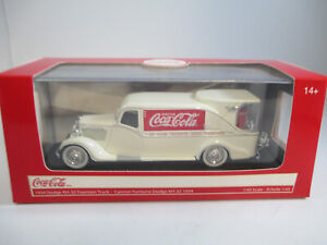 Coca-Cola Motorcity 1934 Dodge KH-32 Fountain Truck Die-Cast Model 1:43 White