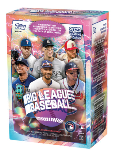 MLB 2023 Topps Big League Baseball Blaster Box - 10 Packs Per Box