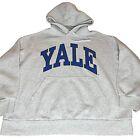 H&M Yale University Hoodie Women's Large Oversized Gray Bulldogs Ivy League