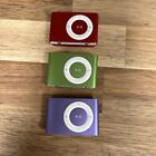 Lot of 3 iPods - Shuffle A1204 - Not Tested