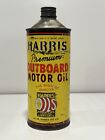 Harris Outboard Motor Oil Can Rare Cone Top Providence RI.
