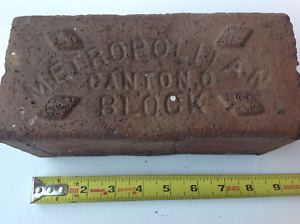 Paving Brick Metropolitan Canton Block Vintage Red Heavy Thick Old Street Paver
