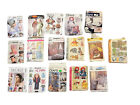 Lot of 16 Sewing Patterns Crafts Robes Doll Clothes Hats