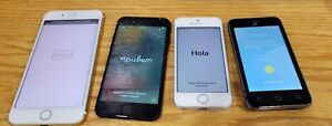 Iphone Alcotel lot of 4 for parts  locked free shipping