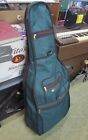 Knilling  1/4 size green ? Cello Gig Bag Case excellent shape can fit snug 1/2