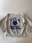 Vintage 90s Champion UCLA Reverse Weave Sweatshirt Heather Grey Made In USA