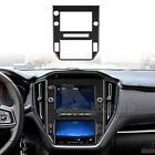 Navigation Screen Panel Cover Carbon Fiber Sticker For Subaru WRX STI 2022-2023 (For: 2022 Subaru WRX)