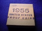 1955 US SILVER PROOF SET IN UNOPENED ORIGINAL MINT BOX! #200