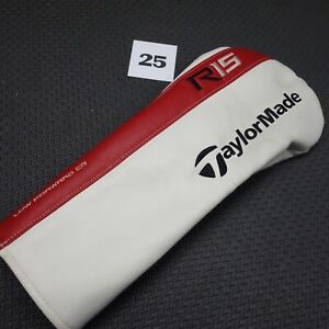 TaylorMade R11 Driver head cover white red fast ship 231230