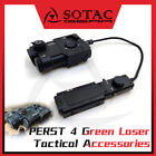 Metal PERST- 4 Aiming IR Green Laser Sight with Tactical Switch Reset Open SOTAC