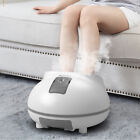 Steam Foot Spa Bath Massager Foot Sauna Care w/Heating Timer Electric Rollers