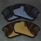 Black&Copper Polarized Replacement Lenses For-Wiley X Valor Antiscratch
