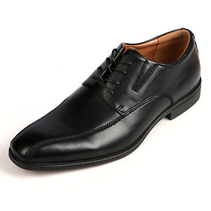 Men’s Leather Shoes Dress Lace Up Series Casual Oxford Shoe Man Shoes Black