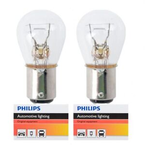 2 pc Philips Brake Light Bulbs for Mini Cooper 2002-2008 Electrical Lighting qm (For: More than one vehicle)