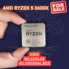 USED AMD Ryzen 5 3600X 6-Core, 12-Thread Unlocked Desktop Processor CPU ONLY