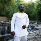 Men's Long Sleeve Shirt and Pants Kaftan Men African Clothing Men's Costumes