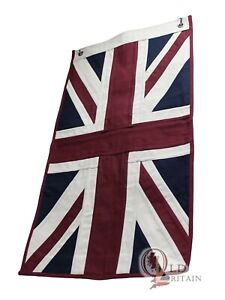 Small London Union Jack Eco Flag | Stitched Cotton Fabric | UK-GB LON101D