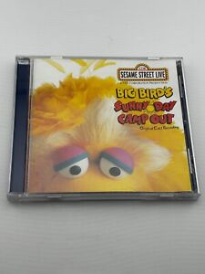 Sesame Street Live CD Big Bird's Sunny Day Camp Out Original Cast Recording CTW