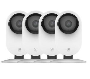 YI 4pc Home Camera, 1080p Wireless IP Security Surveillance System Night Vision