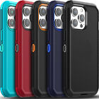 For iPhone 15 Pro Max 14 Plus 13 Mini Case Phone Cover Shockproof+Tempered Glass