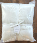 New ListingPottery Barn Belgian Flax Linen Full Queen Quilt Classic Ivory NEW