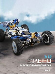 WLtoys 124017 1:12 2.4GH 4WD RC Car 75km/h Speed Off-Road RTR Metal Chassis Y4V2